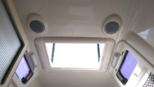 Upstairs windows and rear speakers